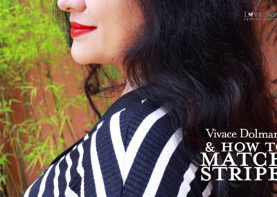 Vivace Dolman + How to Match Stripes