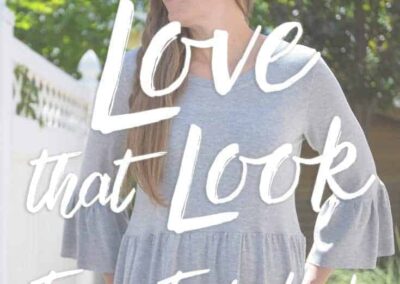 Love That Look: Bell Sleeve Peplum Top