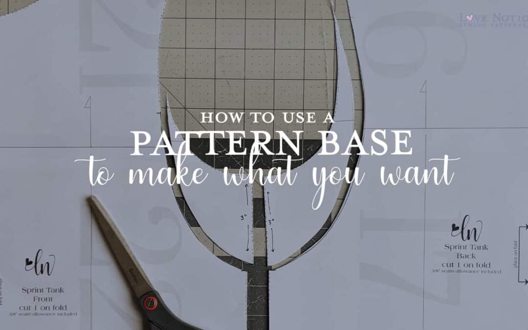 Easy ways to modify a tank pattern to get exactly what you want: Sprint Muscle Shirt to the Rescue!