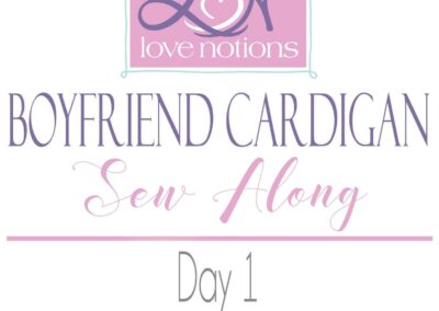 Boyfriend Cardigan Sewalong