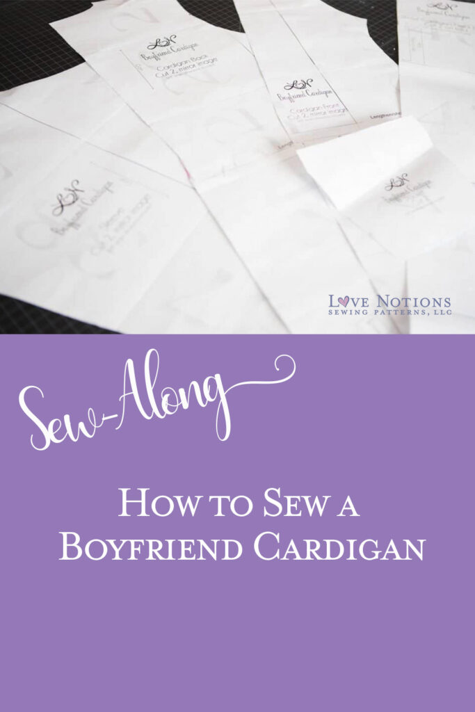 boyfriend cardigan sewalong