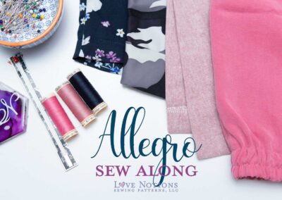 Allegro Sew Along Day Five