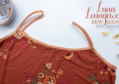 Luna Loungewear Sew Along Day Three