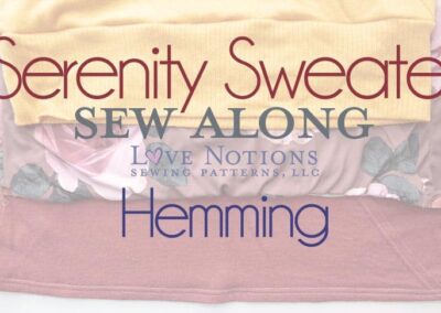 Serenity Sew Along: Day Five