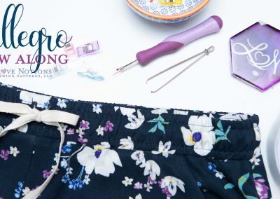 Allegro Sew Along Day Four