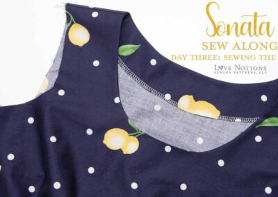 Sonata Sew Along: Day Three