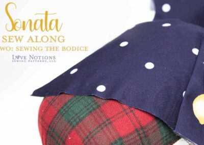 Sonata Sew Along: Day Two