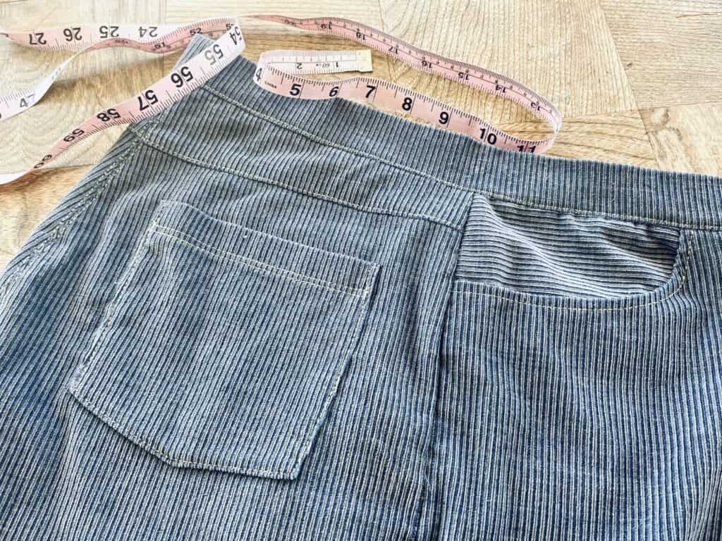 jean skirt
