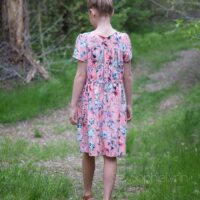 simple girls dress pattern