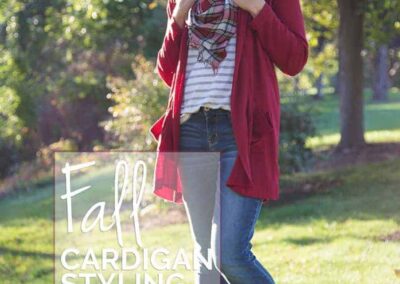 Fall Cardigan Styling Tips with the Boyfriend Cardigan
