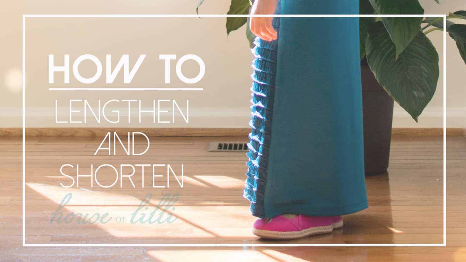 lengthen shorten pattern