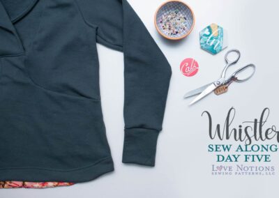 Whistler Sew Along: Day Five