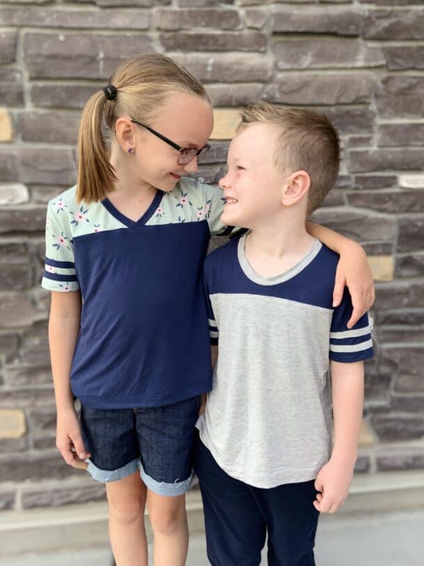 Kids Game Day Jersey pdf pattern