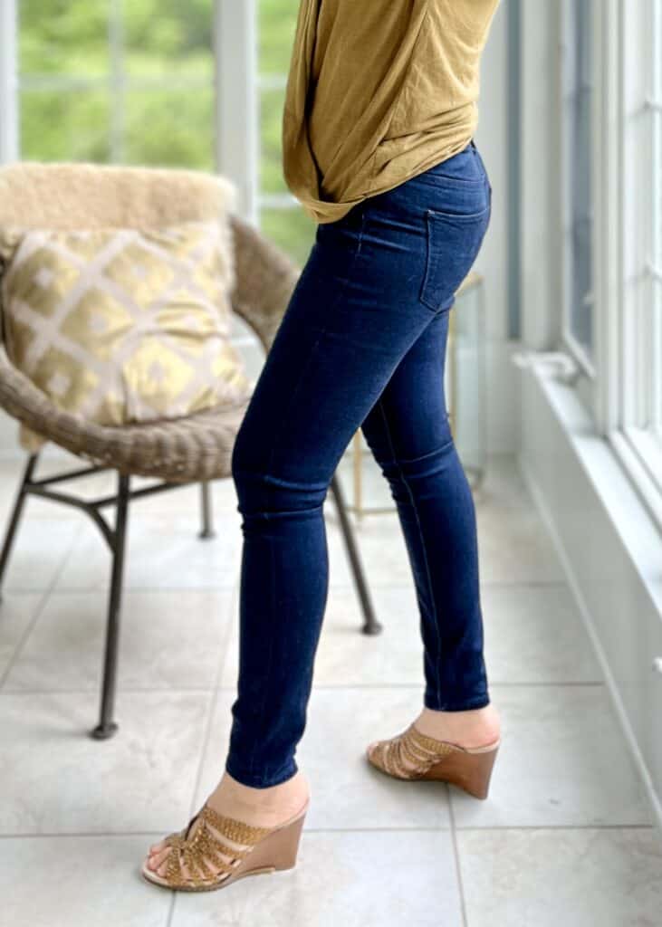 jean skirt