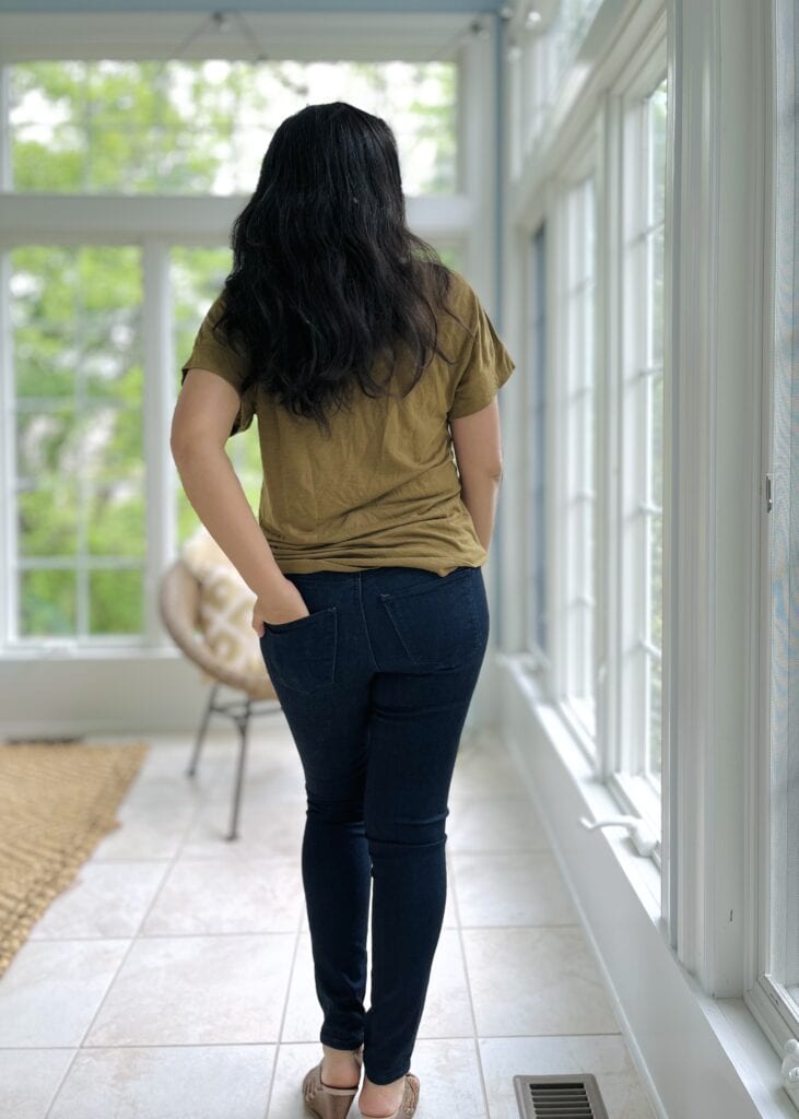 jean skirt