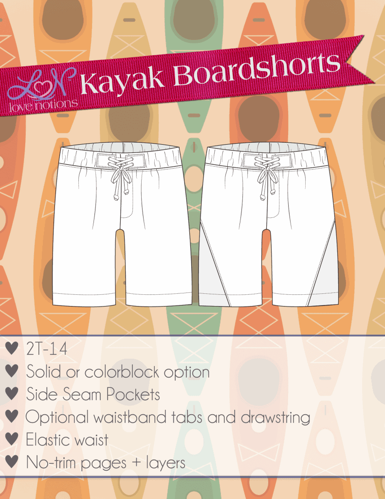 kayak boardshorts