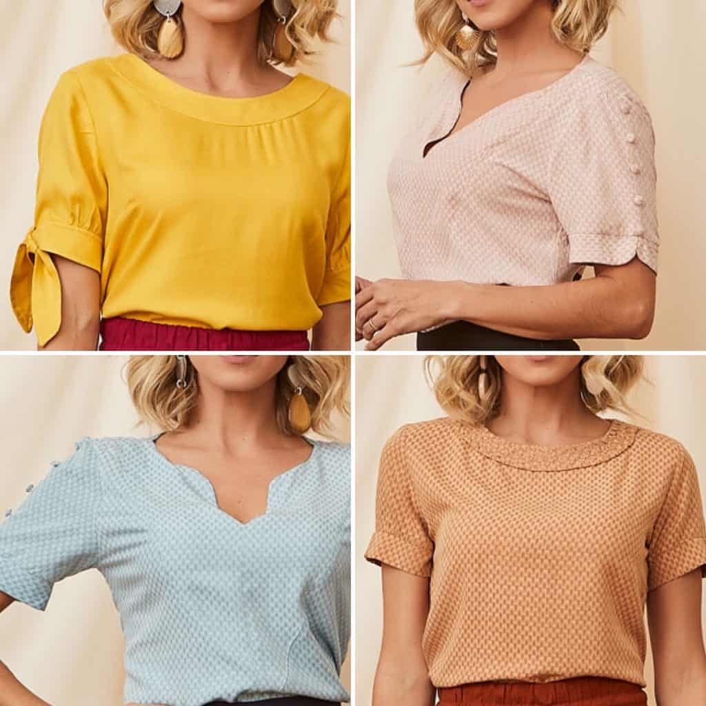 cadence neckline and sleeve hacks