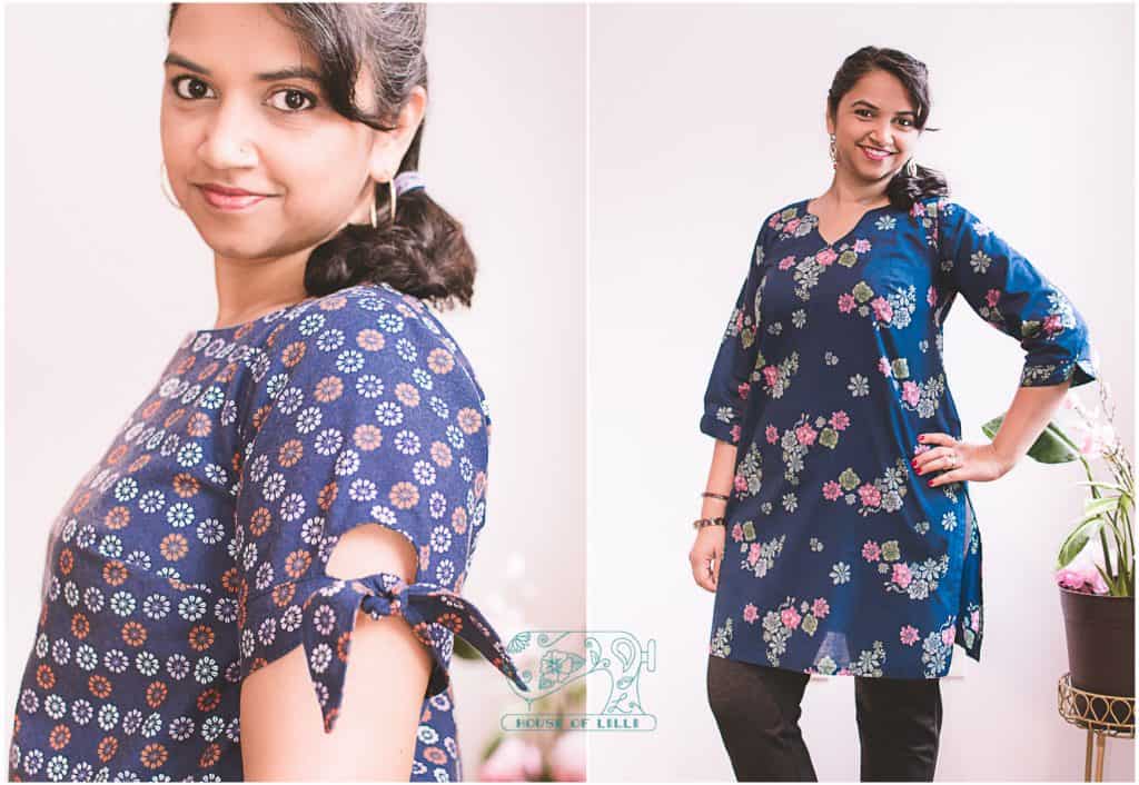 cadence neckline and sleeve hacks