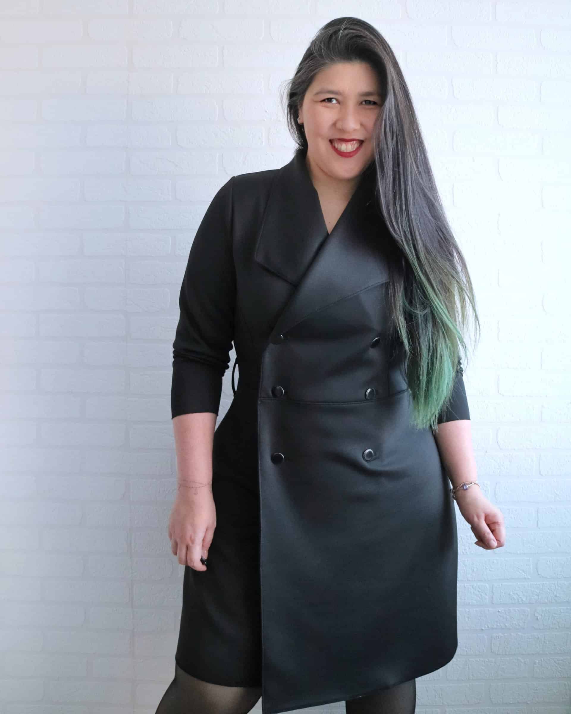 How to make a dress from Metra Blazer sewing pattern
