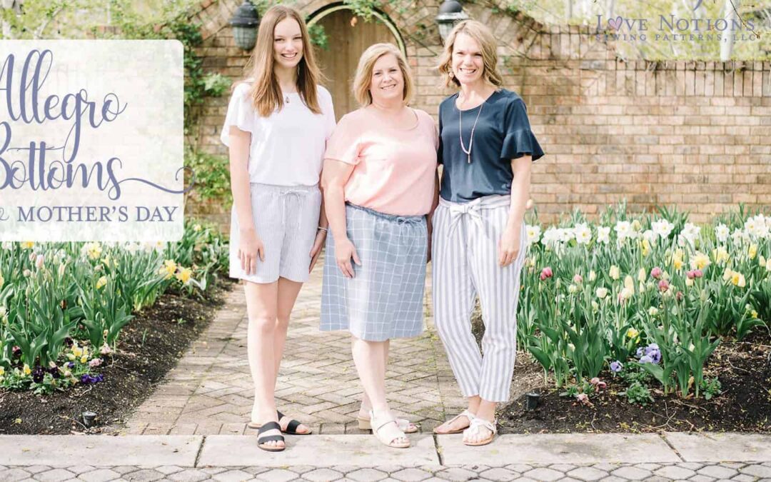 Allegro Bottoms for Capsule Wardrobe and Faux Romper