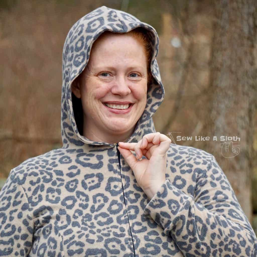 Margot peplum hoodie hack