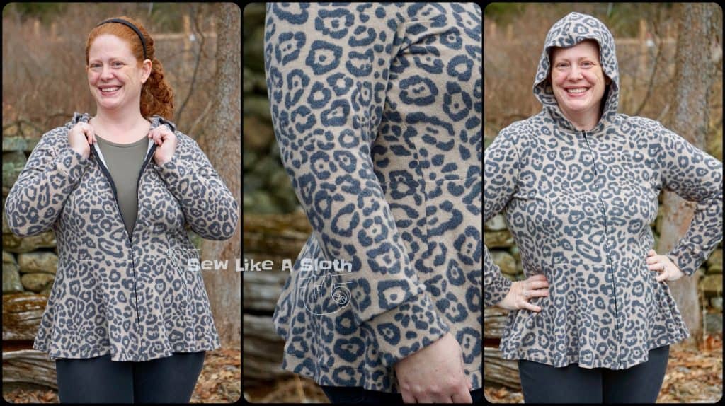 Margot peplum hoodie hack
