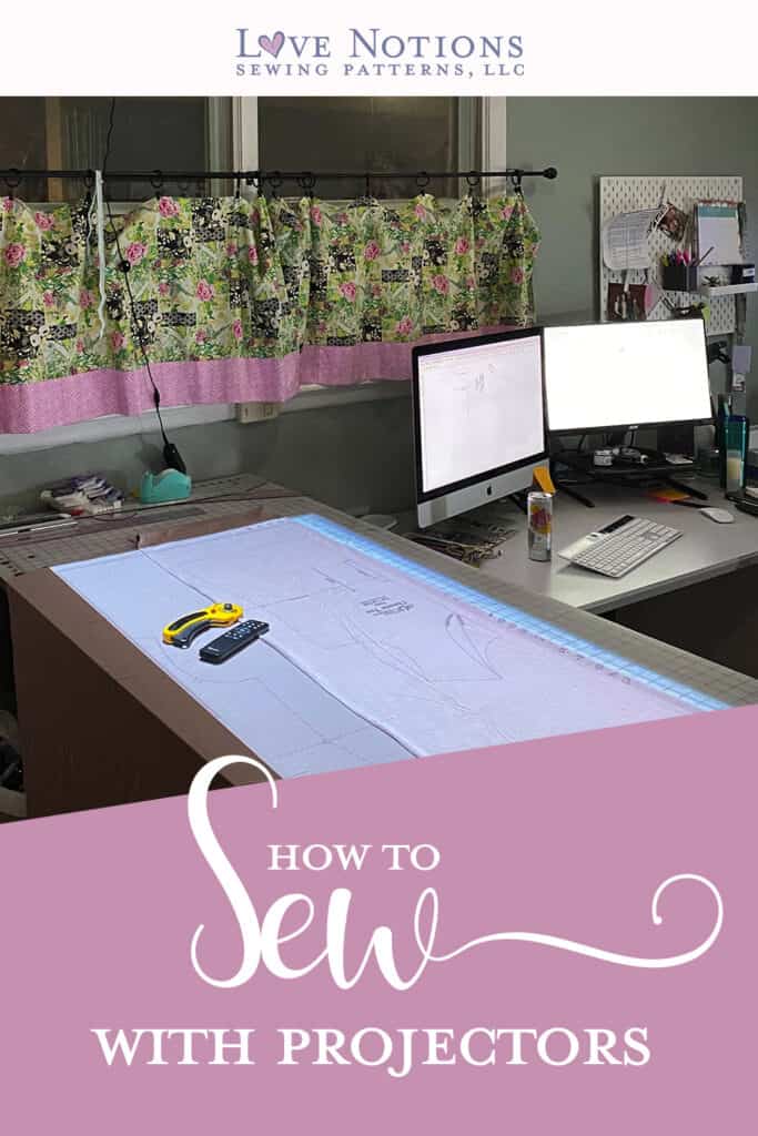 projector sewing