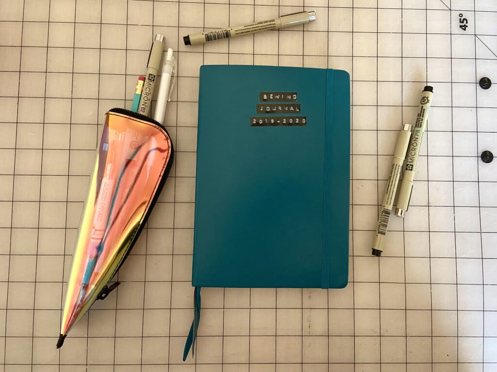 sewing journal