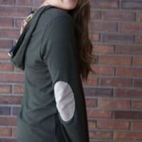 Terra Tunic v-neck hoodie